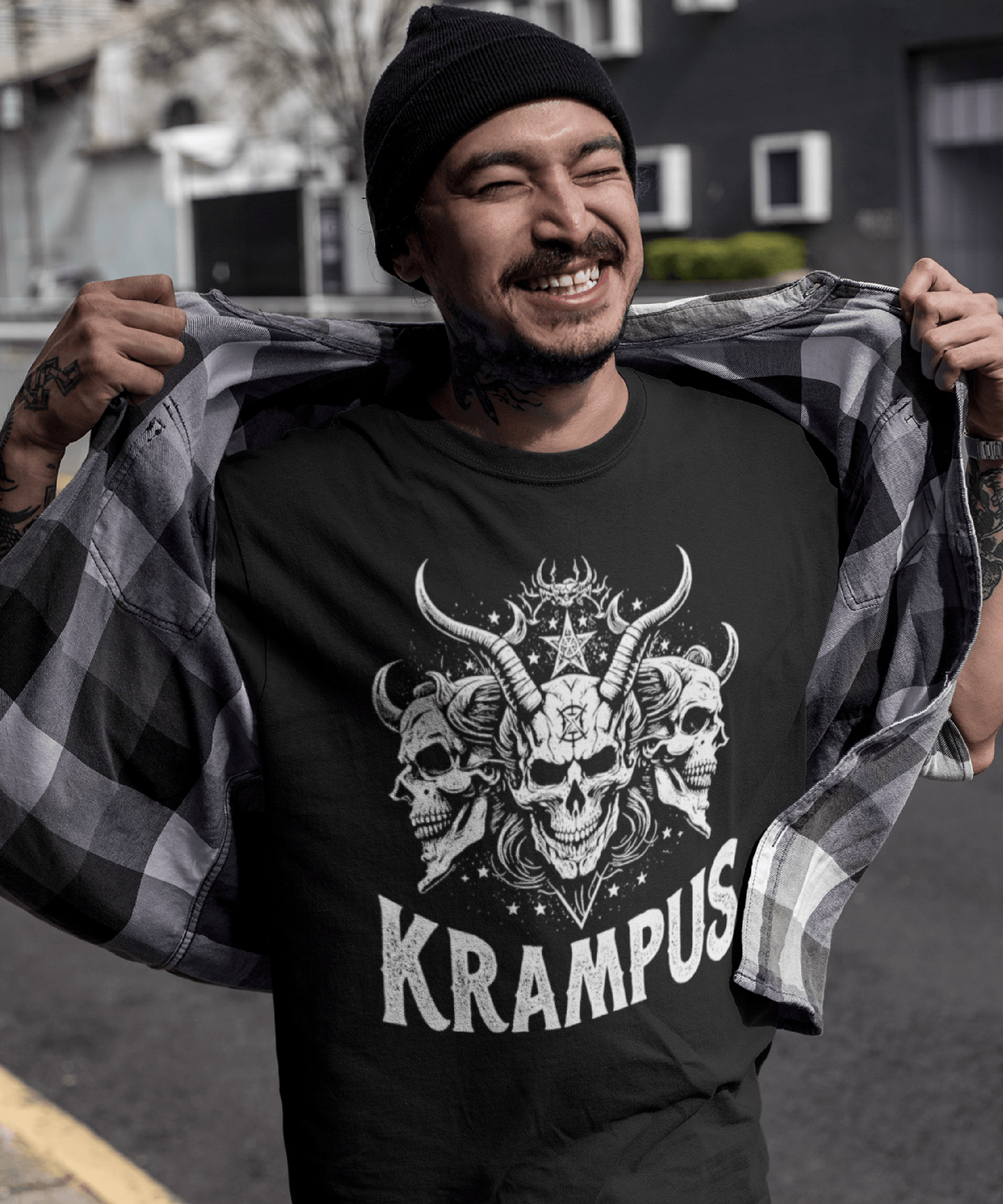 Tricou Krampus Romania Trio