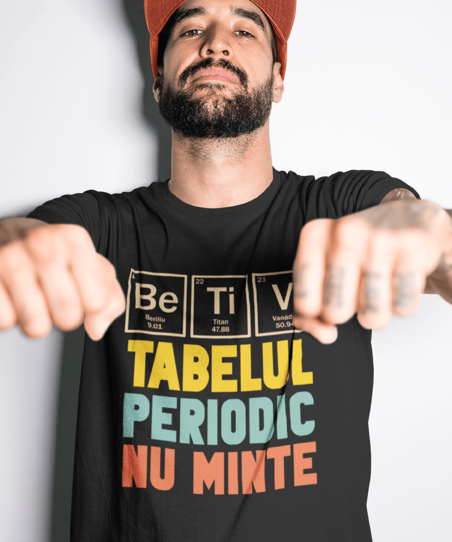 BeTiV Tabelul Periodic Nu Minte, Cadou Pentru Tineri Tricou Unisex