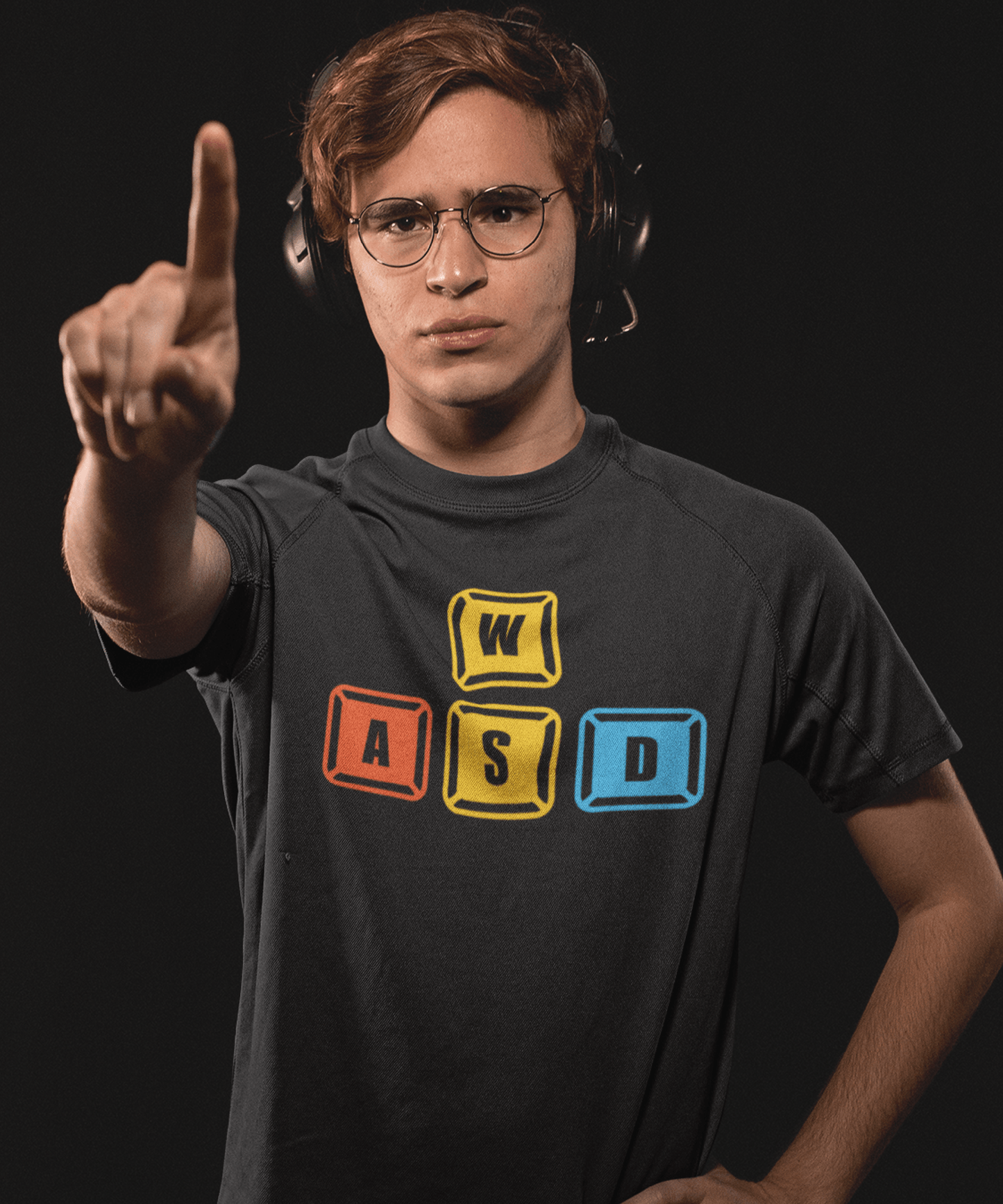 Tricou WASD Mă Face Să Mă Mișc