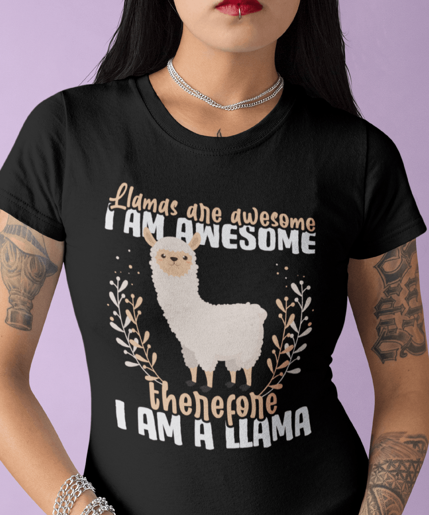 Sunt o Llamă , Cadou Pentru Iubitorii de Animale Tricou Unisex