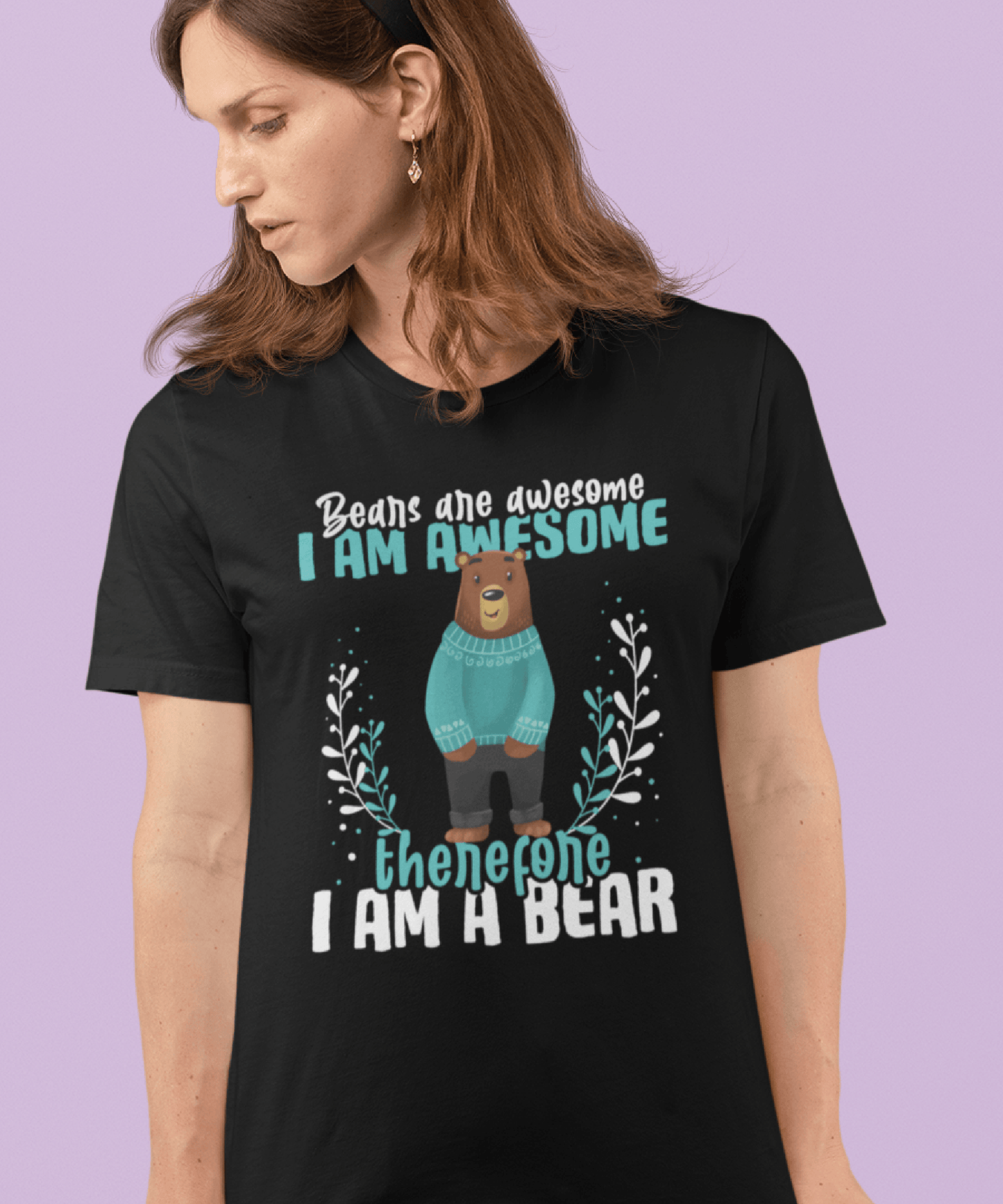 Sunt un Urs , Cadou Pentru Iubitorii de Ursi Tricou Unisex