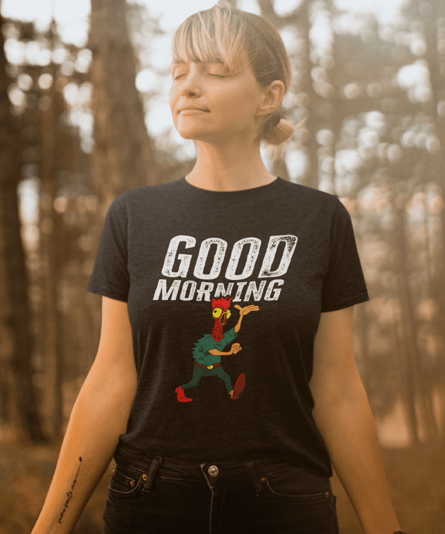 Bună Dimineața , Cadou Pentru Persoane Matinale Tricou Unisex
