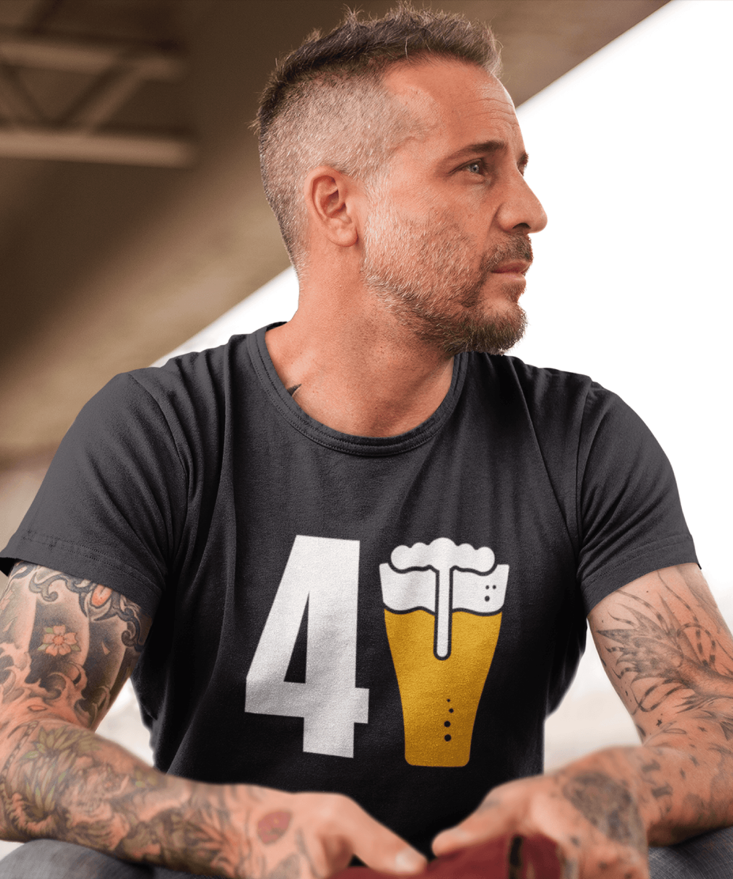 Tricou Unisex 40 de beri-ani Cadou Zi de Naștere