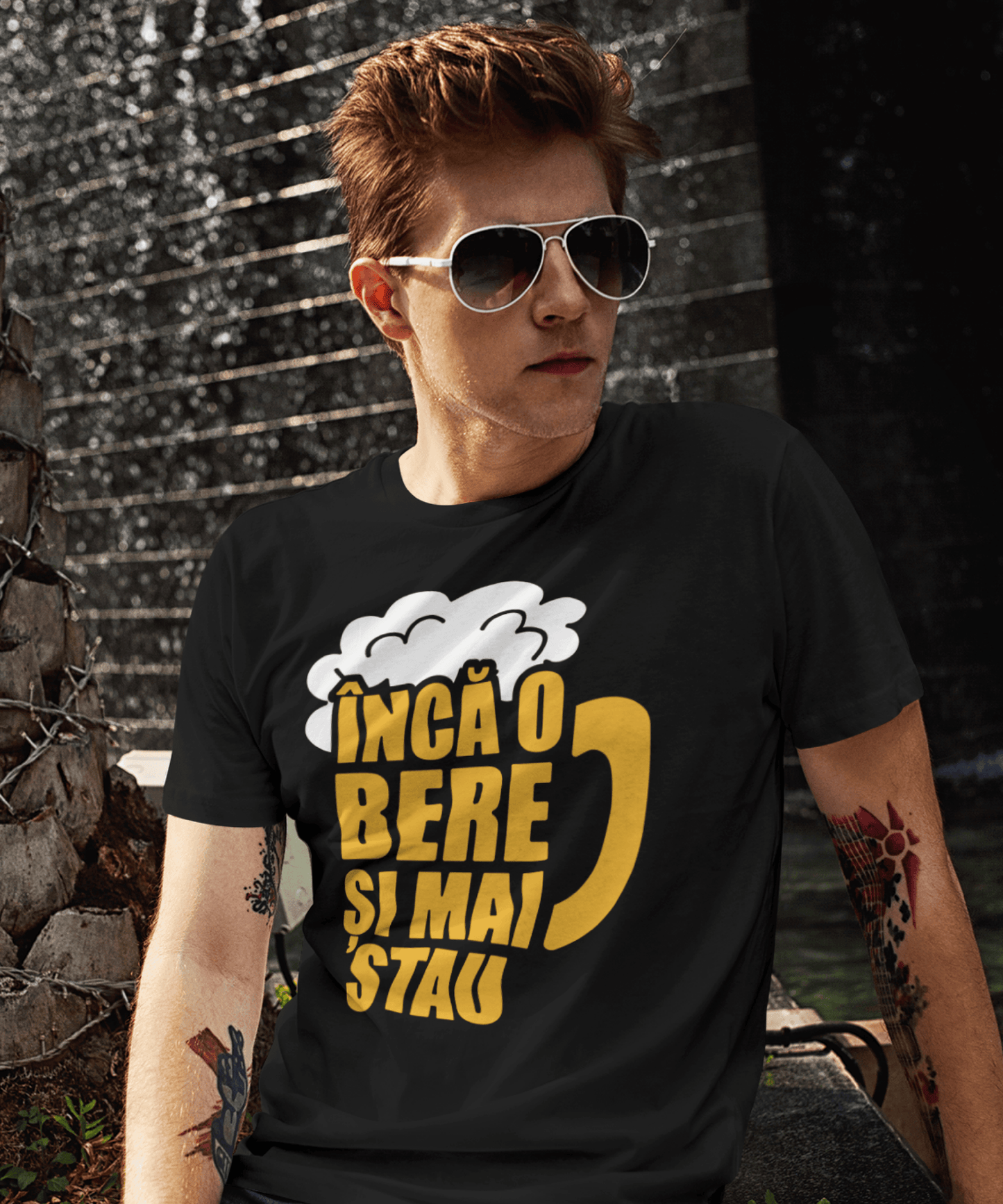 Încă O Bere Și Mai Stau, Cadou Pentru Iubitorii De Bere și Petreceri Tricou Amuzant