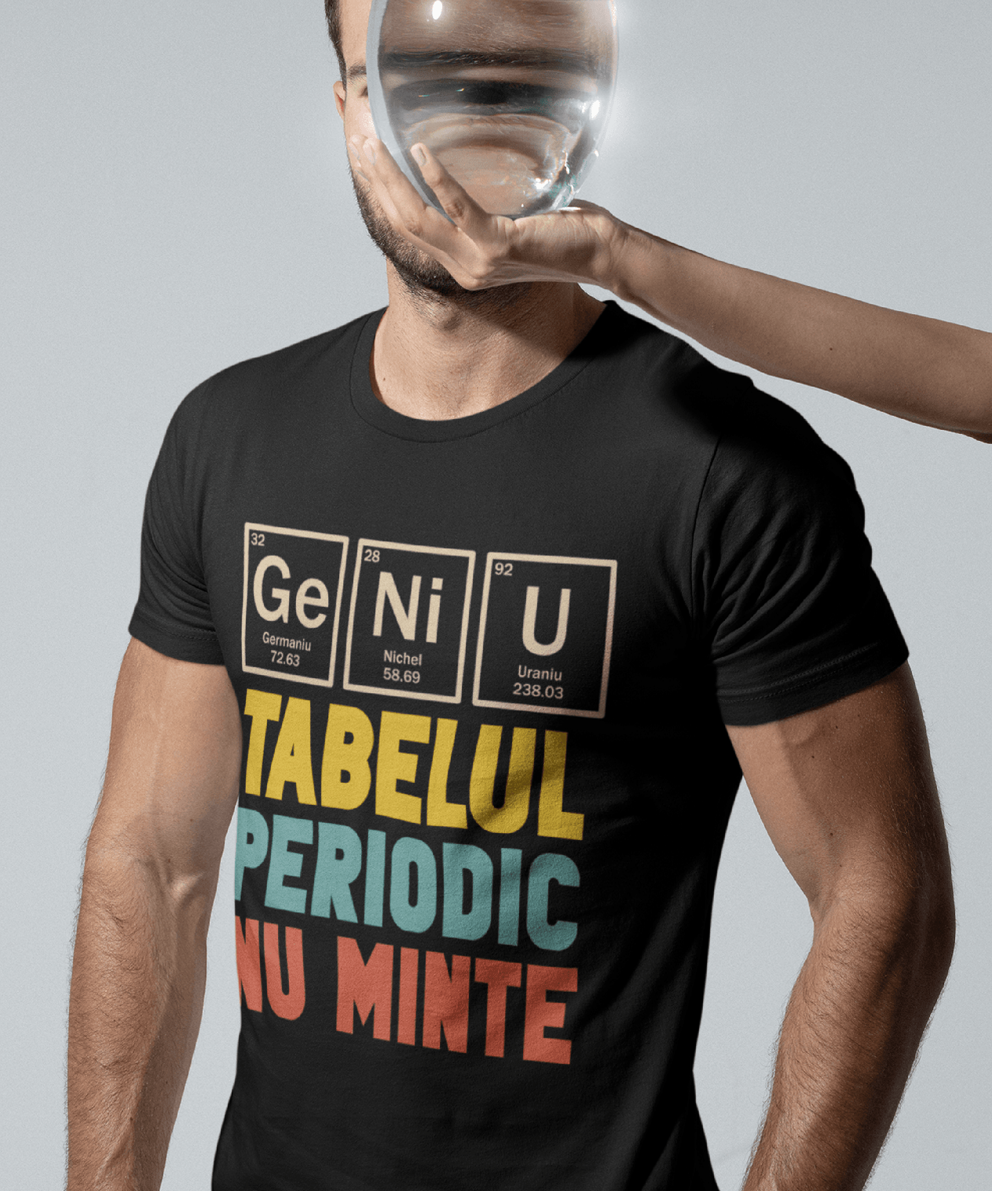 Tricou GeNiU Tabelul Periodic Nu Minte