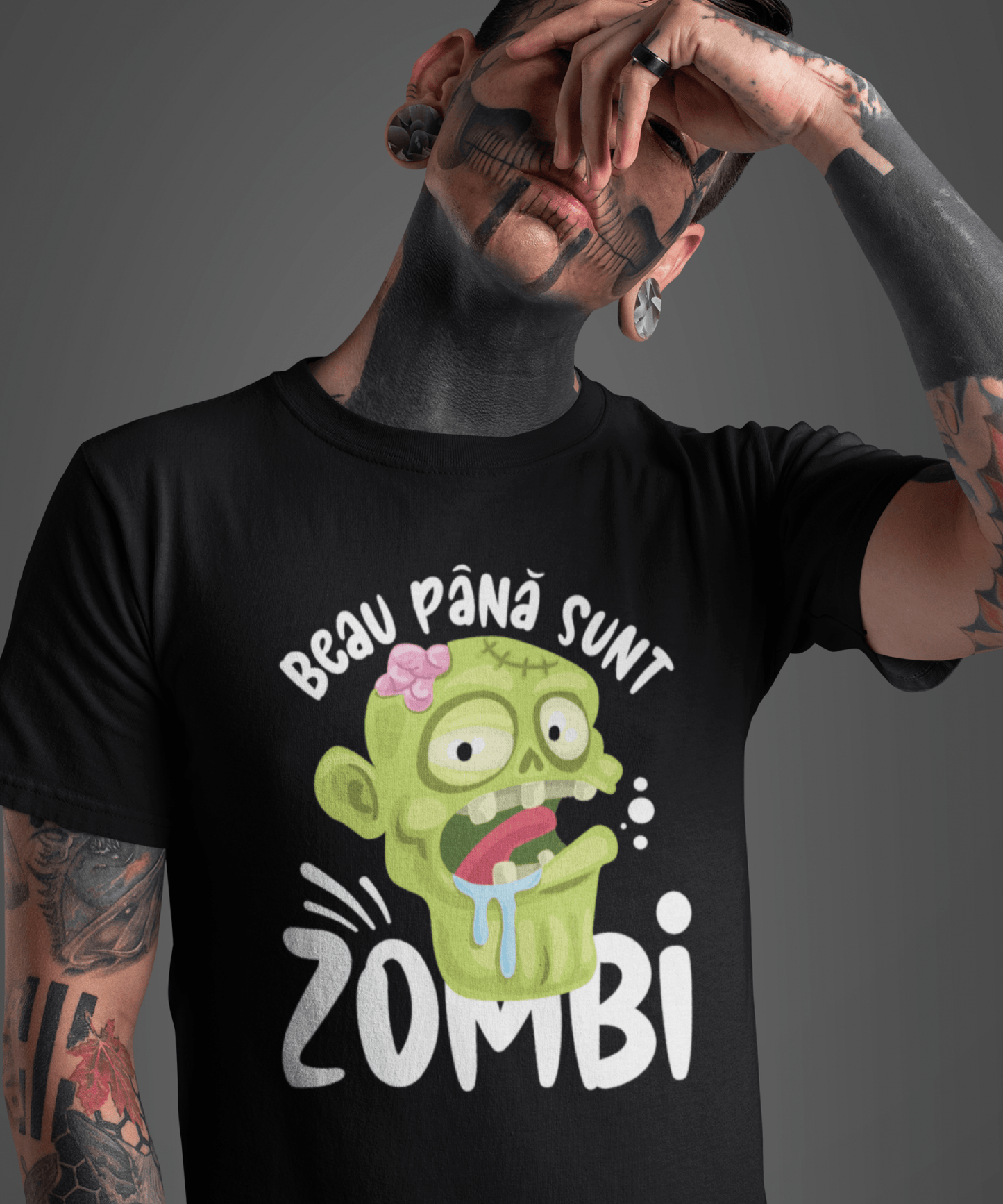 Tricou Beau Pâna Sunt Zombi, Pentru Petrecăreți