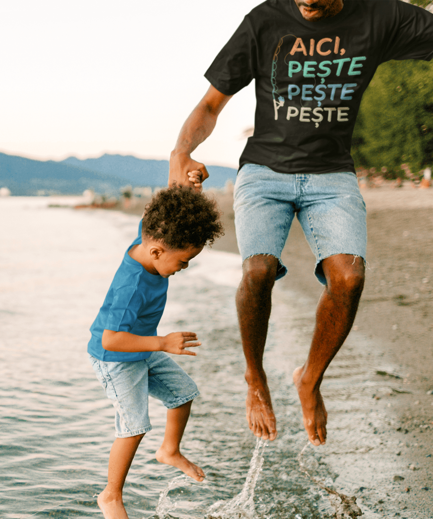 Tricou Aici Pește