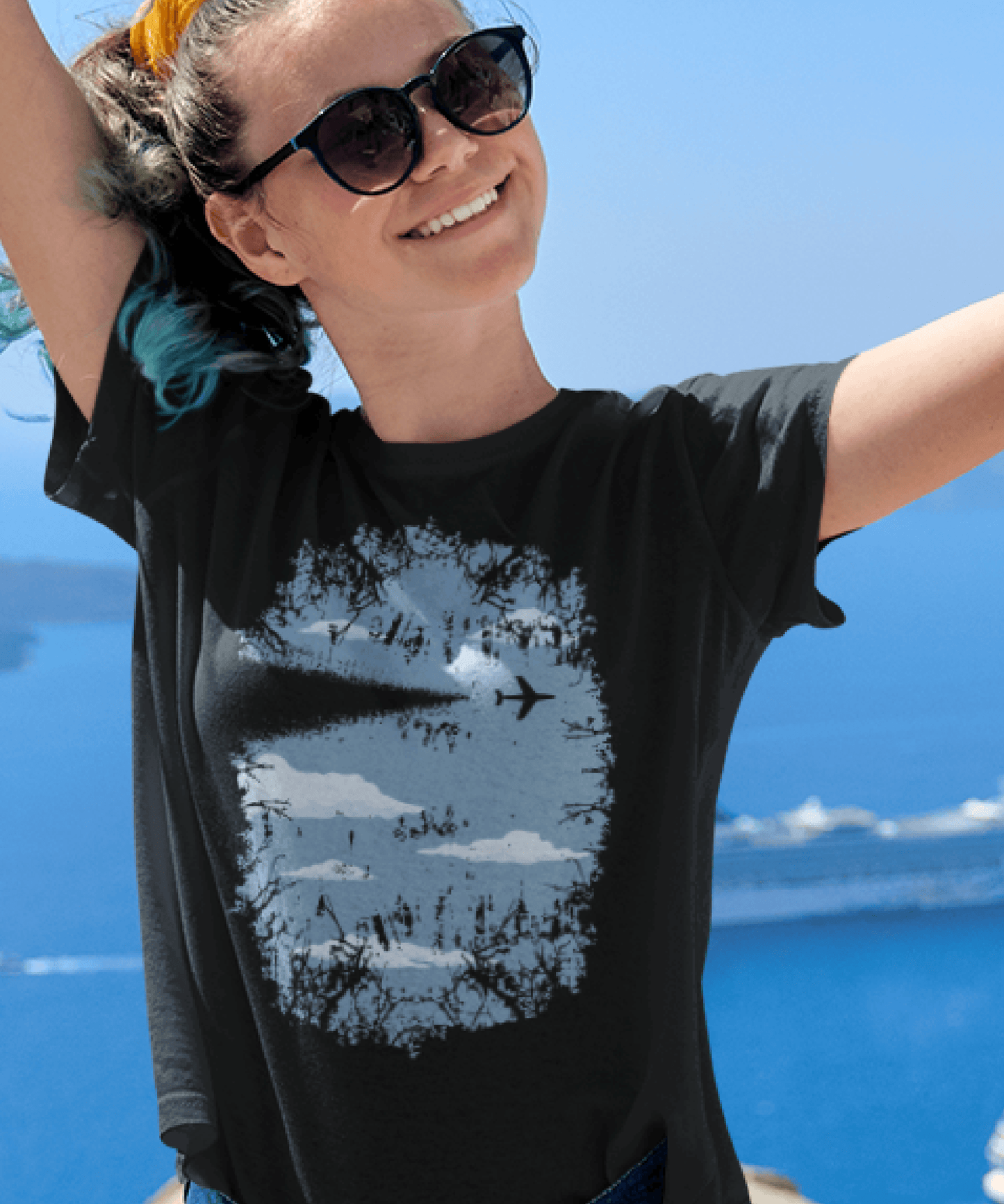 Avion Cu Motor, Cadou Pentru Iubitorii de Calatorii Tricou Unisex