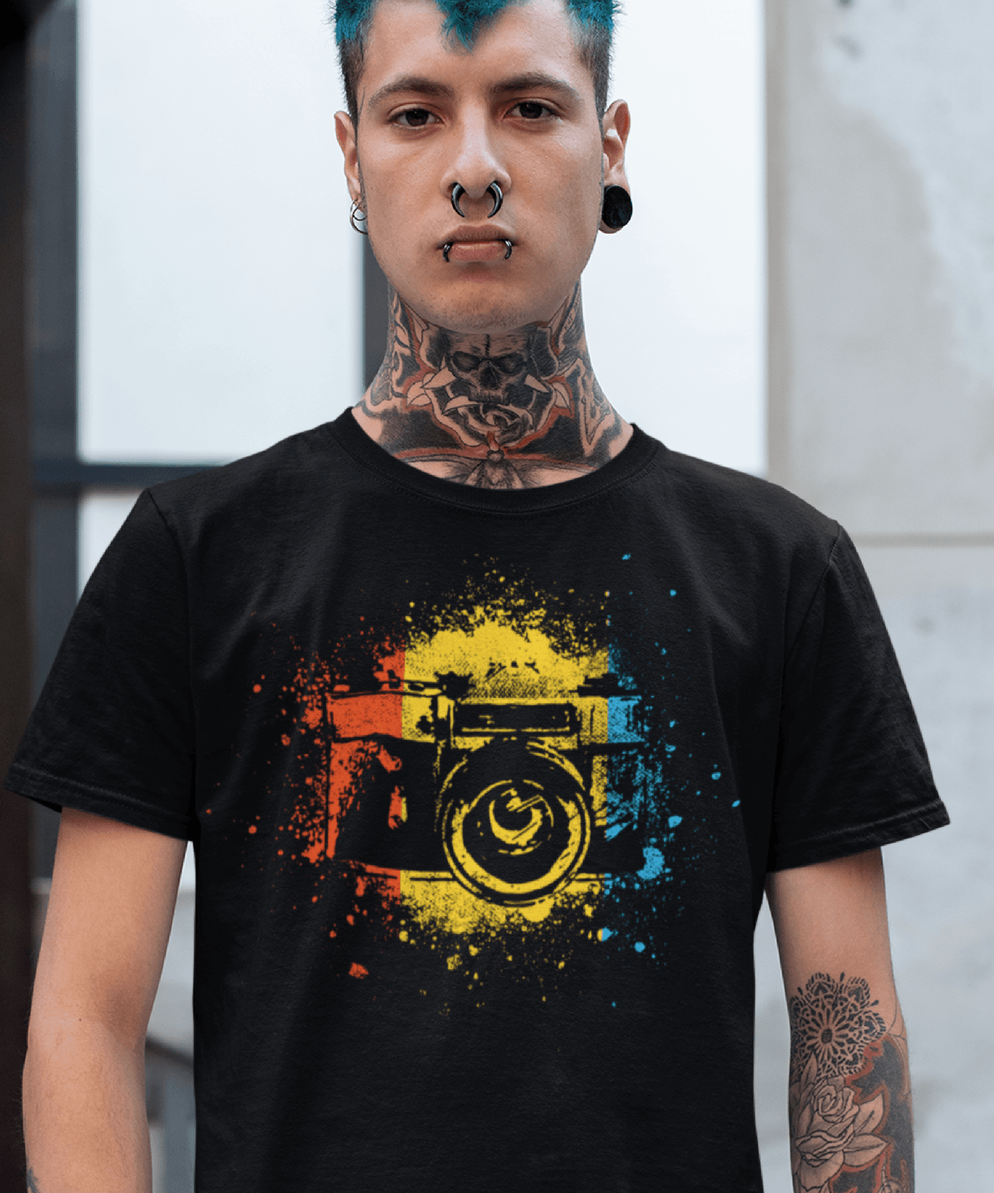 Sunt Român și Iubesc Fotografia, Cadou Pentru Fotografi și Videografi Tricou Unisex