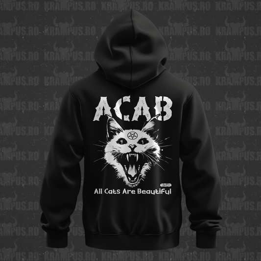 Hanorac ACAB - All Cats Are Beautiful