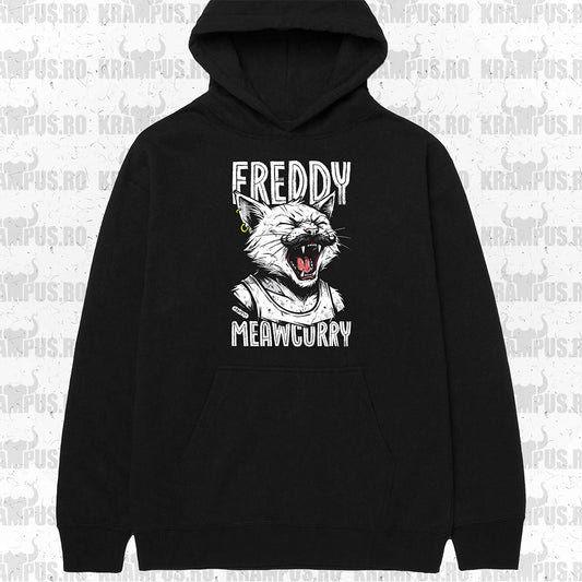 Hanorac Freddy Meawcurry Pisica Rock
