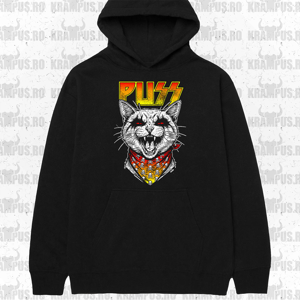 Hanorac Puss Pisica Rock