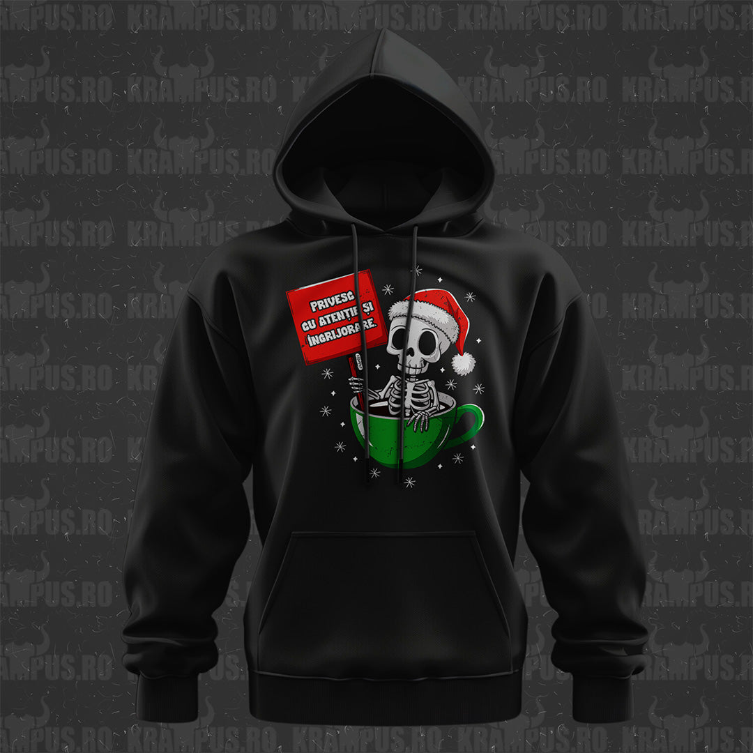 Hanorac Privesc cu Atenie si Ingrijorare