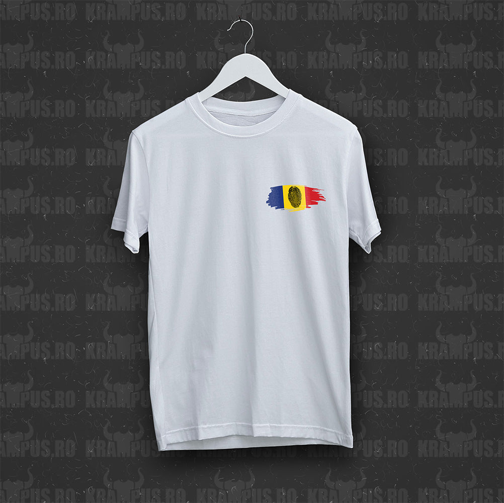 Tricou Romania Amprenta
