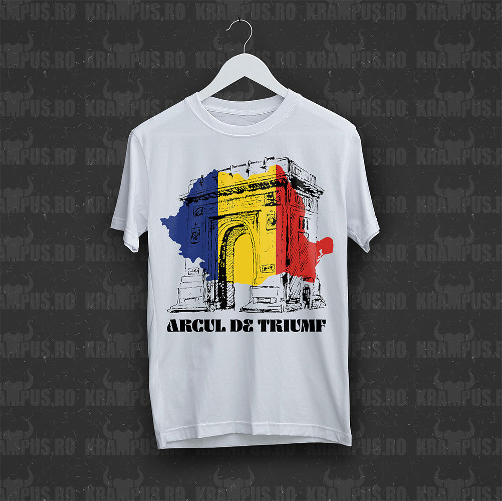 Tricou Romania Arcul De Trimf Bucuresti