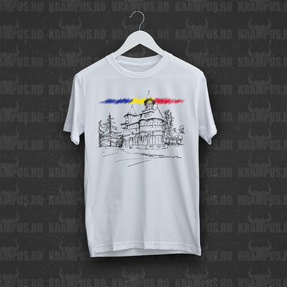 Tricou Romania Castelul Peles V2