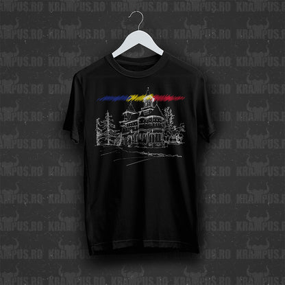 Tricou Romania Castelul Peles V2