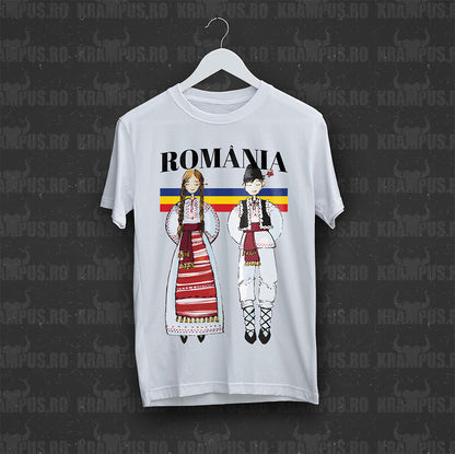 Tricou Romania Familie Traditionala
