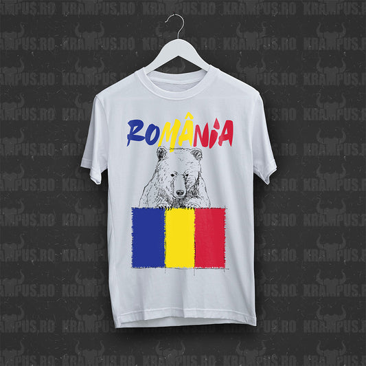 Tricou Romania Urs