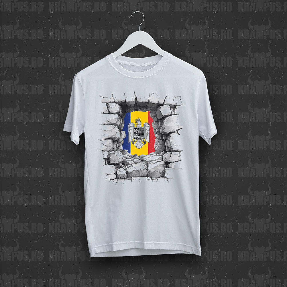 Tricou Romania Zid