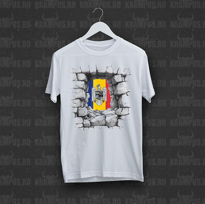 Tricou Romania Zid