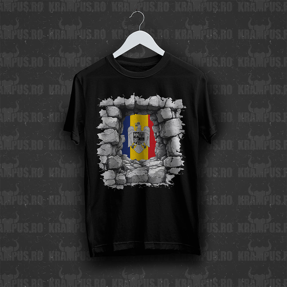 Tricou Romania Zid