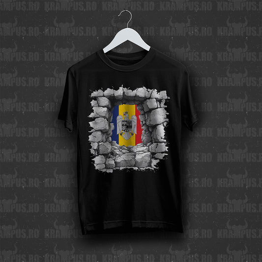 Tricou Romania Zid