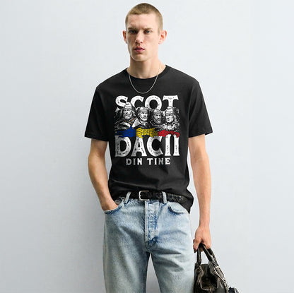 Tricou Negru Scot Dacii Din Tine