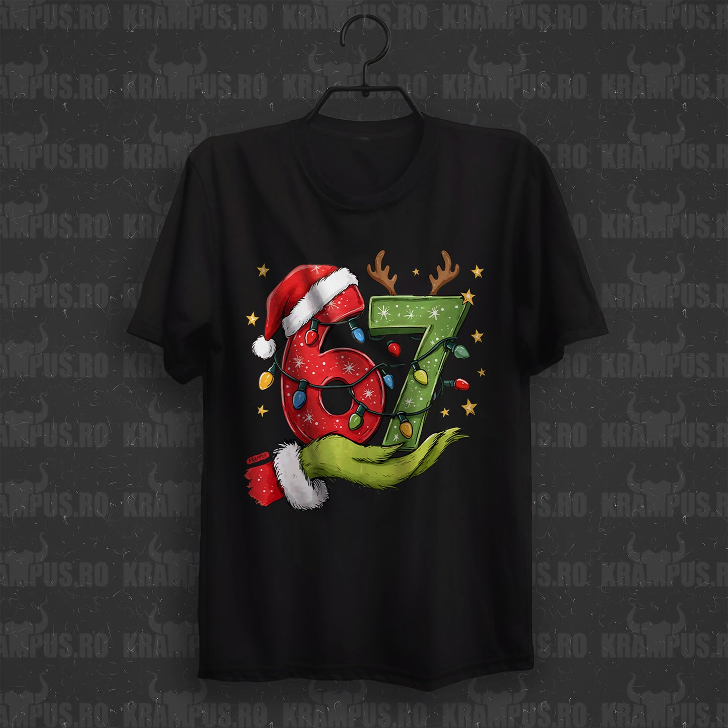 Tricou Grinch Six Seven
