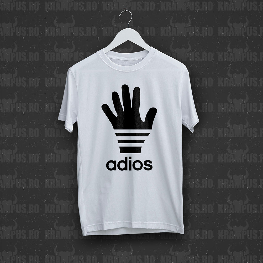 Tricou Adios Parodie Logo Adidas