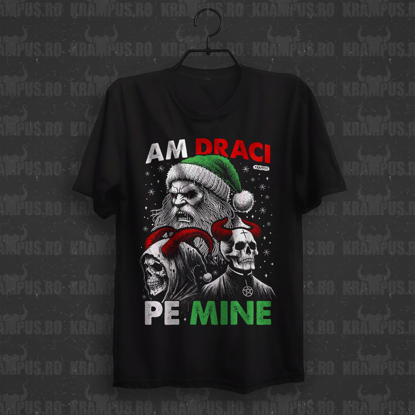 Tricou Am Draci Pe Mine Craciun