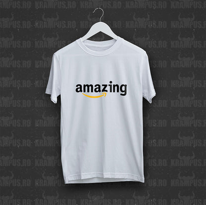 Tricou Amazing Parodie Logo Amazon