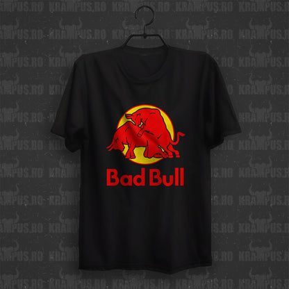 Tricou Bad Bull Parodie Logo Red Bull