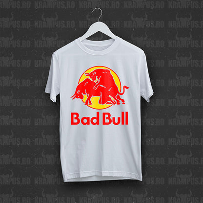 Tricou Bad Bull Parodie Logo Red Bull