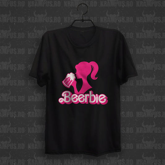 Tricou Beerbie Parodie Logo Barbie