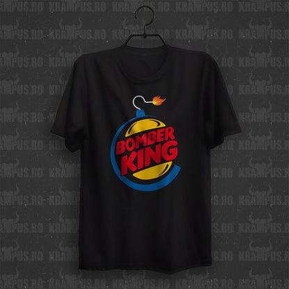 Tricou Bomber King Parodie Logo Burger King