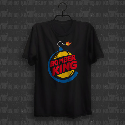 Tricou Bomber King Parodie Logo Burger King