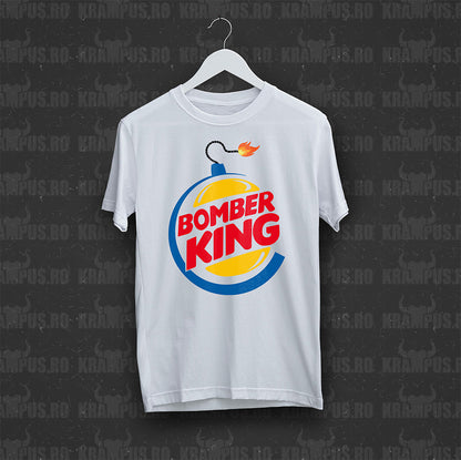 Tricou Bomber King Parodie Logo Burger King