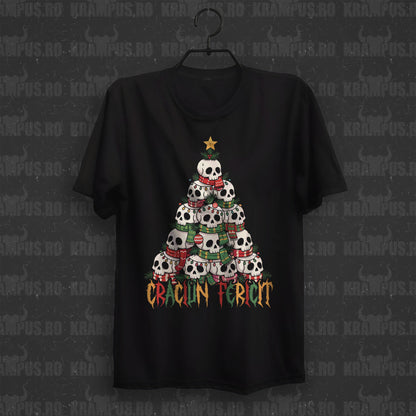 Tricou Brad Capete De Mort Craciun Fericit