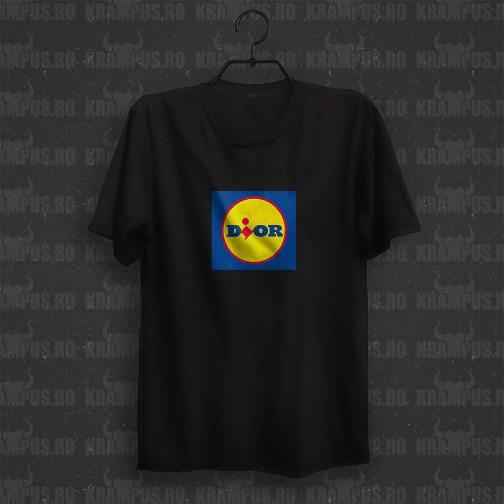 Tricou Dior Parodie Logo Lidl High Fashion