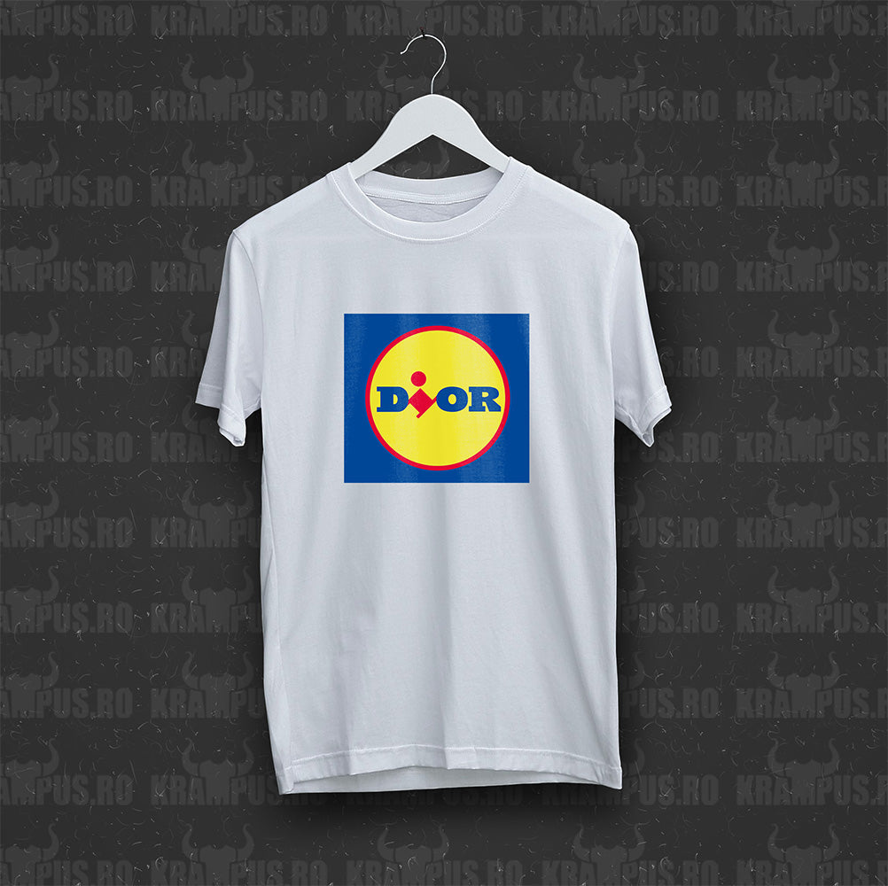 Tricou Dior Parodie Logo Lidl High Fashion