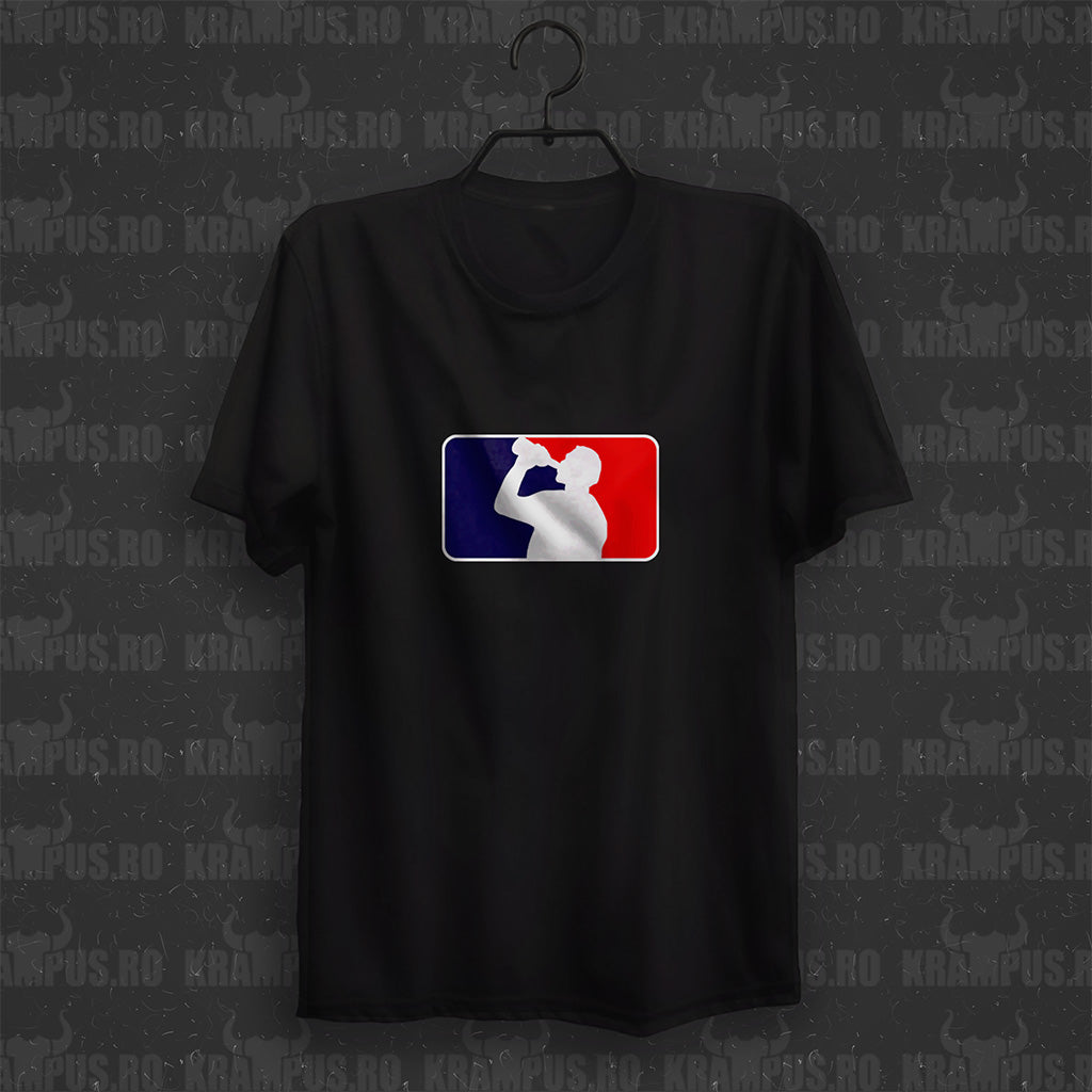 Tricou Drunk Parodie Logo NBA