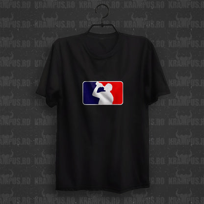 Tricou Drunk Parodie Logo NBA