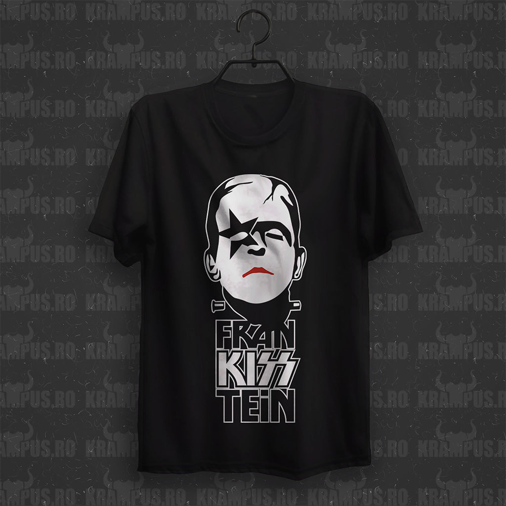 Tricou Frankisstein Parodie Logo KISS Frankenstein