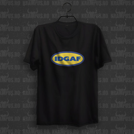 Tricou IDGAF Parodie Logo Ikea