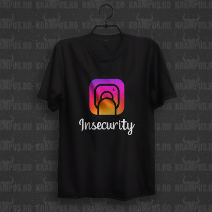 Tricou Insecurity Parodie Logo Instagram
