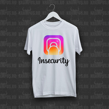 Tricou Insecurity Parodie Logo Instagram