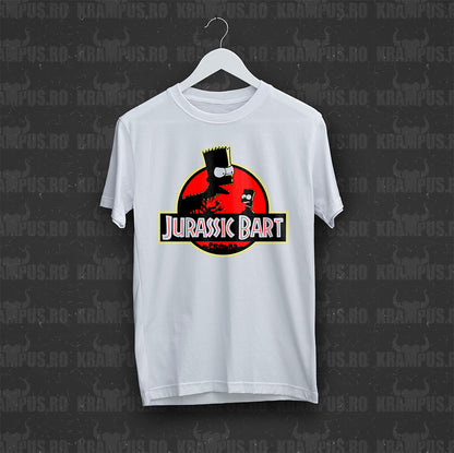 Tricou Jurassic Bart Parodie Logo Jurassic Park Simpsons