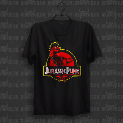 Tricou Jurassic Punk Parodie Logo Jurassic Park