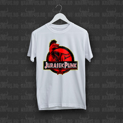 Tricou Jurassic Punk Parodie Logo Jurassic Park